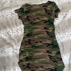 Camo dress (Size Large)